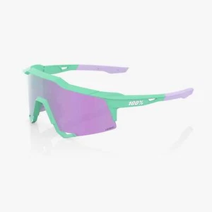 100% Speedcraft Soft Tact Mint Cycling Sunglasses, Hiper Lavender Mirror - Picture 1 of 3