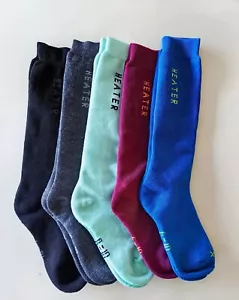 4 Pack XTM Heater Merino Blend Technical Snow Ski Crew socks 2-14 - Picture 1 of 4