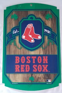 Est 1901 BOSTON RED SOX - 100% IRISH WALL MOUNT decor - Picture 1 of 5