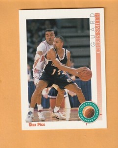 Chris Smith Connecticut Huskies 1992 Star Pics #29 UConn Bridgeport 6I