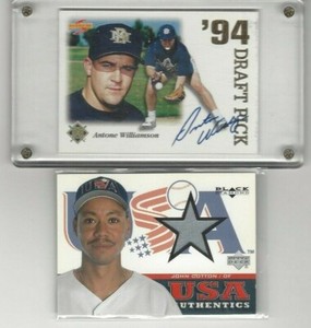  1994 Signature Rookies Draft Picks #5 Antone Williamson Signed Card