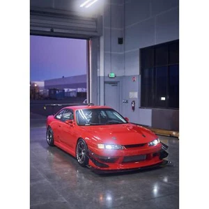 Nissan 240sx S14 Kouki High Resolution Art Print #017 - Iconic Automotive Wall D - Picture 1 of 12