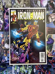 The Invincible Iron Man #33 (2000) Marvel Comics KAARE ANDREWS COVER JOE QUESADA - Foto 1 di 2
