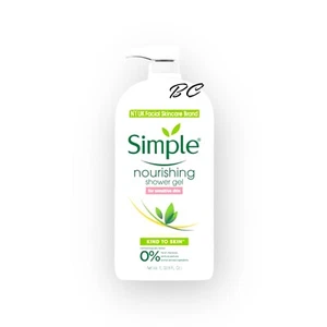 Simple Refreshing Shower Gel Sensitive Skin Chamomile Oil 33.8 oz. X1 - Picture 1 of 1