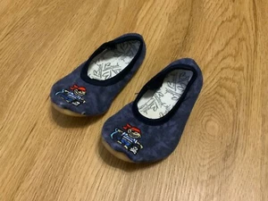 Ballerinas Gymnastikschuhe Kinderschuhe Hausschuhe Gr. 22 Pirat dunkelblau Beck - Bild 1 von 4