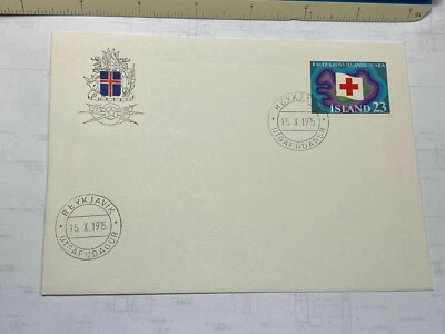Iceland First Day Cover Red Cross 1975 - Image 1 of 2