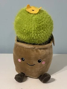 NEW Cute and Cuddly 10” Green Cactus Stuffed Animal Plush - Picture 1 of 2