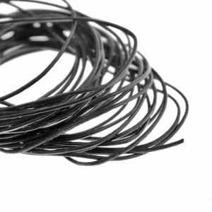 Cordón de cuero marrón a granel 16 pies - 1 mm - FD544 - Imagen 1 de 3