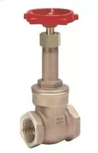 Milwaukee 148 1-1/2 Threaded Gate Valve, Class 125swp, 200psi wog - Picture 1 of 11