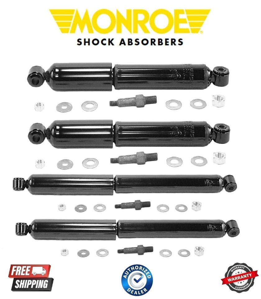 Juego de 2 amortiguadores delanteros y 2 traseros Monroe OESpectrum para Chevy/GMC C10 C15 C1500 Foto 1 de 1