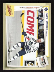 1997 Pacific Dynagon Best Kept Secrets #93 Mats Sundin Toronto Maple Leafs - Picture 1 of 2