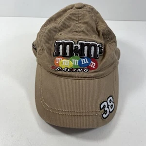Casquette de course Elliott Sandler #38 M&M’s chapeau chasse authentique jeunesse taille NASCAR - Photo 1/7