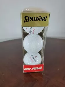 Pelotas de golf Spalding Air Flite vintage nuevas en su embalaje original - Imagen 1 de 9