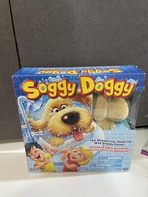 Soggy Doggy Board Game, The Shaking Wet Doggy Game for Kids Ages 4+ NEW box dama - Image 1 of 4