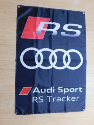 large banner flag 3x5ft [Audi Sport]garage room decora 14234 Foto 1 de 4