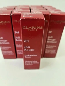 CLARINS Joli Rouge Moisturizing Long Wearing Lipstick - Select Shade-NIB - Picture 1 of 28