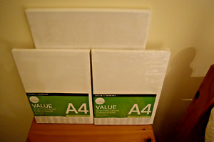 Two Daler Rowney A4 Canvas plus 1 x A3 Canvas.  All Shrink Wrapped and New