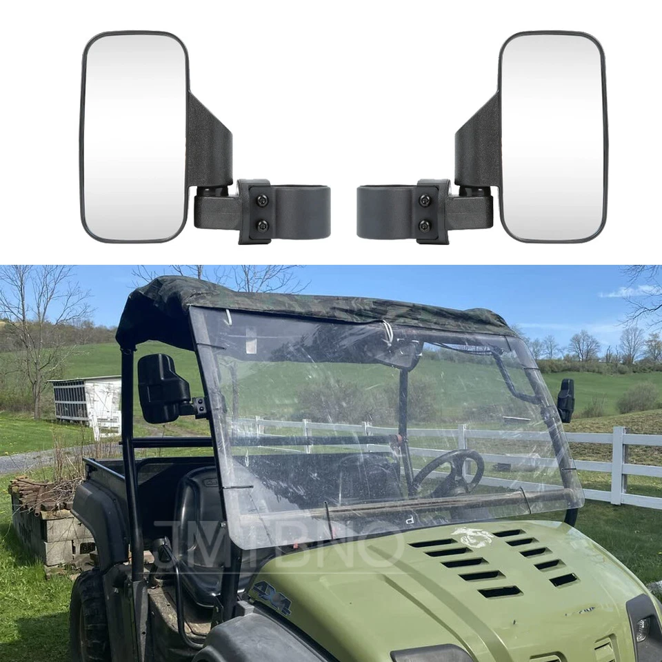 UTV Rear View Side Mirrors 1.75"-2" Roll Bar Cage For Cub Cadet Volunteer 08-20 - Image 1 of 4