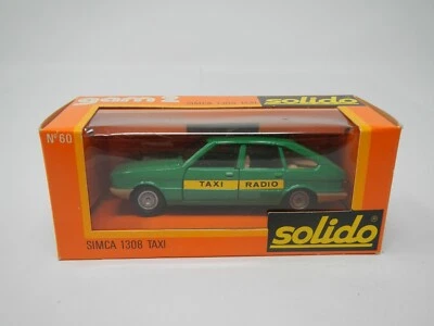 Solido Simca 1308 Taxi Green No 60 - Image 1 of 4