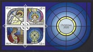 NEW ZEALAND 2020 CHRISTMAS MINIATURE SHEET UNMOUNTED MINT, MNH - Picture 1 of 1