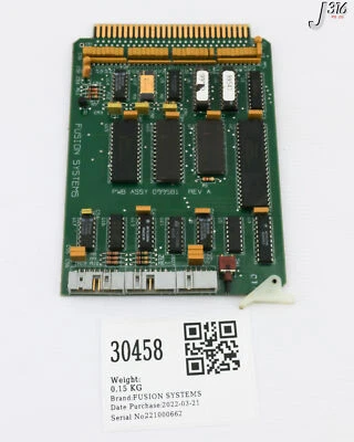 30458 FUSION SYSTEMS PCB ASSY 099581 - Image 1 of 4