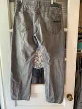 Mens jeans grey Sean John sz 36x34 Vintage Urban Hip-Hop Big Pockets￼