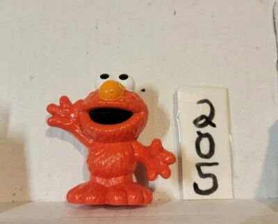 FIGURA DE PLÁSTICO AMIGOS CALLE SÉSAMO ELMO PLAYSKOOL Figura solo juguete de pvc suelto  Foto 1 de 4