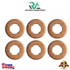 NOZZLE HOLDER / COMMON RAIL INJECTOR COPPER SEAL RINGS X6 FOOVC17503 13537787236