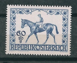 AUSTRIA Scott# B207 ** MNH Carreras de Caballos 1947 - Imagen 1 de 1