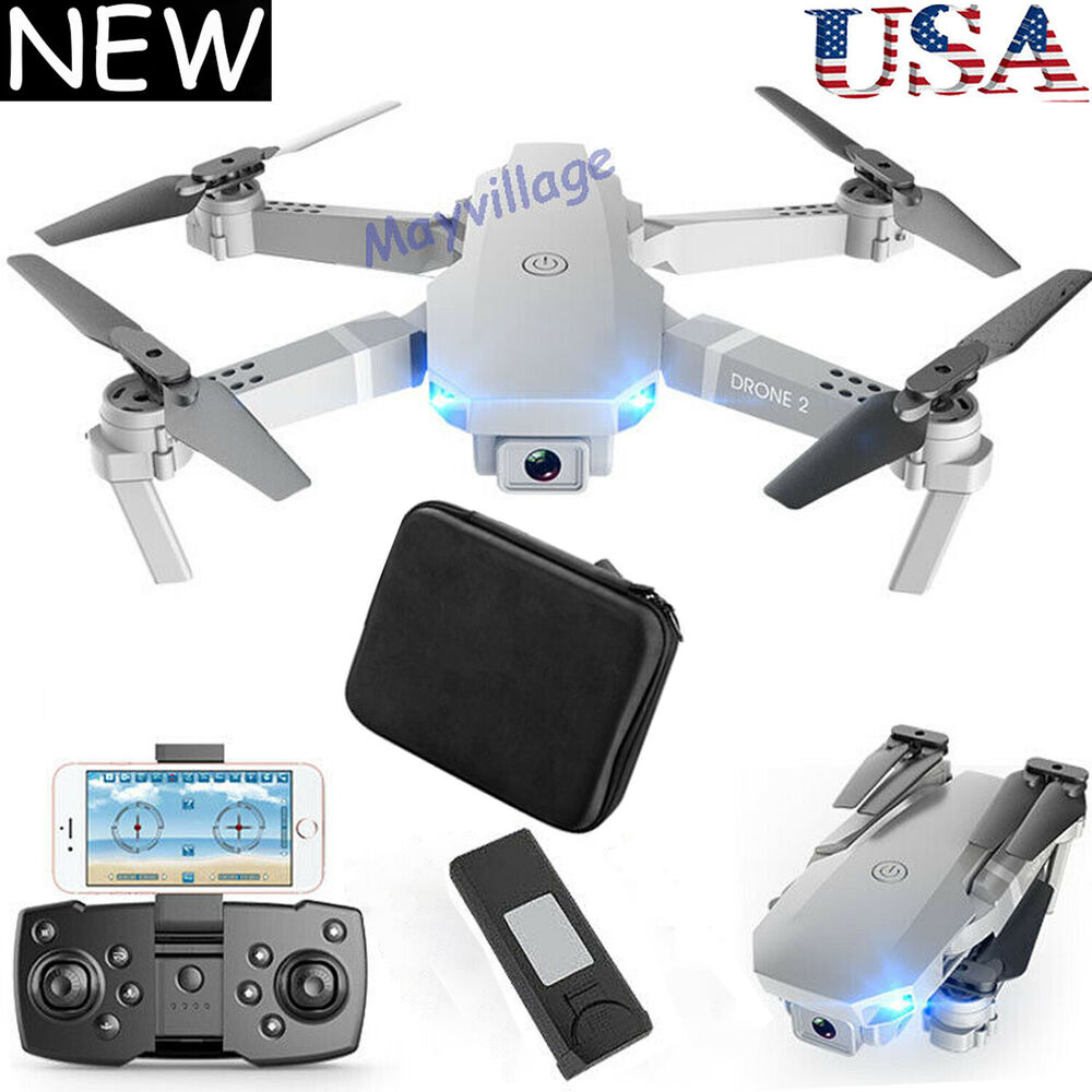 FPV Wifi RC Drone Wide Angle HD Camera Foldable Quadcopter Selfie 4K 1080P Toy