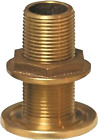 Thru-Hull Fitting with Nut, 1-1/2" NPS, Bronze