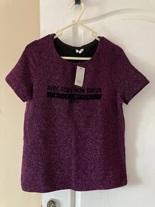 Ladies River Island Party Top Size 8 - Picture 1 of 5