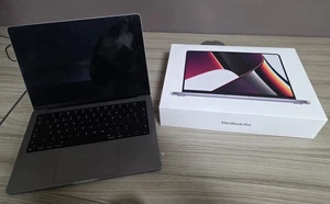 Macbook Pro M1 Pro 2021, 14 inch, 16gb, 512gb SSD, Space Grey - Broken Screen - Picture 1 of 14