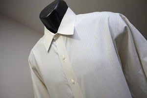 Brooks Brothers Dress Shirt 1818 Traditional French Cuff Mens 16.5-33 Sz Large - Picture 1 of 11