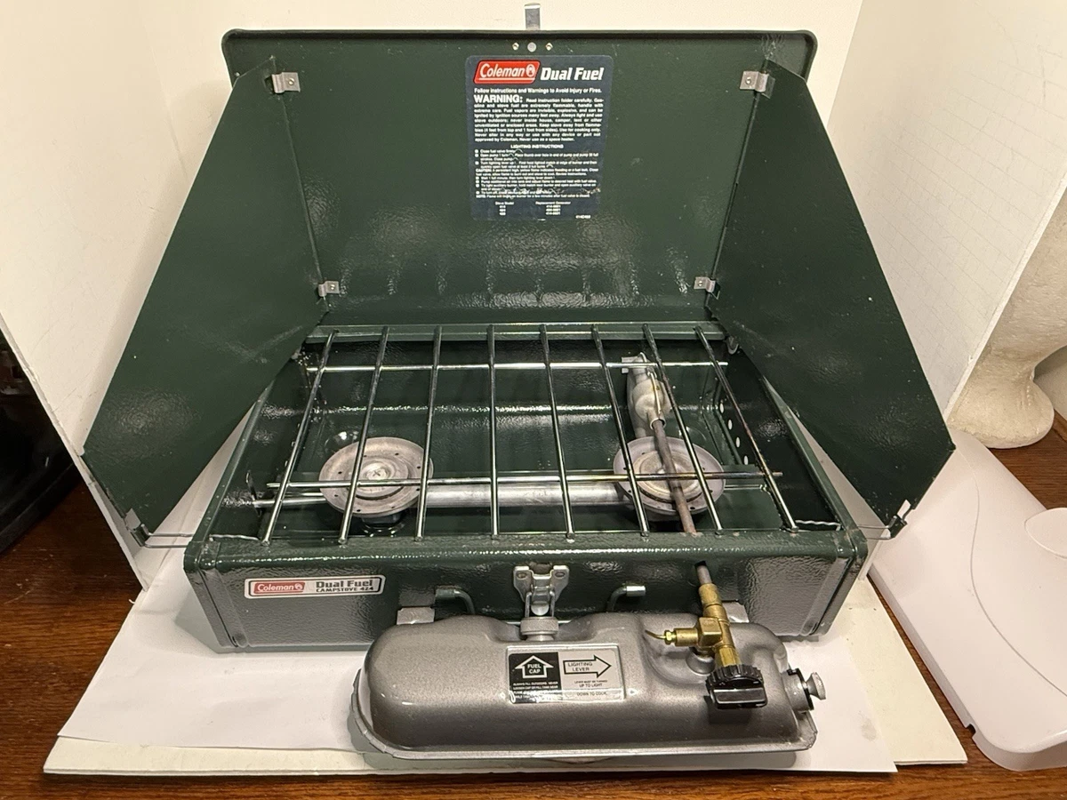 Coleman Dual Fuel Stove 424 for sale | eBay