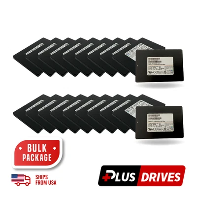 Pack of 20x Samsung 2.5in SFF 240GB SATA SSD 6Gbps 97K IOPS 3D NAND MLC - Image 1 of 4