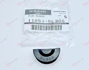 NEW OEM Genuine Nissan Rubber HalfMoon Seal 11051-5L300 RB20 RB25 NEO - Picture 1 of 4