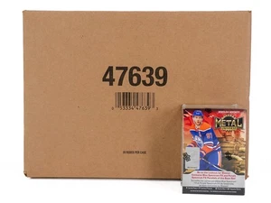 2023/24 UPPER DECK SKYBOX METAL UNIVERSE HOCKEY 5-PACK BLASTER 20-BOX CASE - Picture 1 of 10