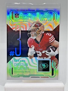 Christian McCaffrey - 2025 Panini Score Top 100 #3 - Imagen 1 de 2