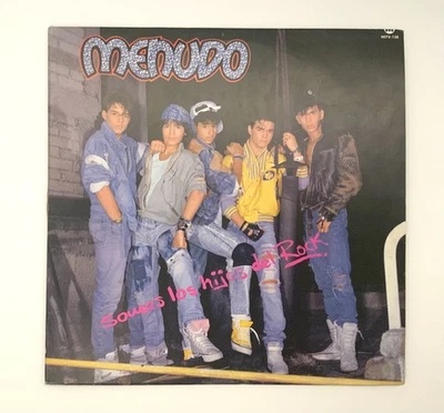 Menudo Somos Los Hijos del Rock Vintage (1987)  Vinyl Record Ricky Martin - Image 1 of 4