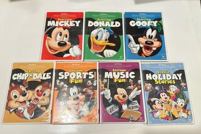 Walt Disney's Classic Cartoon Favorites Vol. 1 2 3 4 5 6 9 (DVD) **test** - Image 1 of 4
