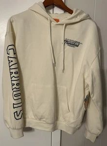 NWT Carrots By Anwar Carrots Homestead Hoodie Pullover Mens S Off White Unisex - Picture 1 of 8