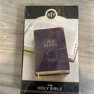 KJV Bible Giant Print 14 Point Purple Thumb Index BRAND NEW in Shrink Wrap!!! - Picture 1 of 4