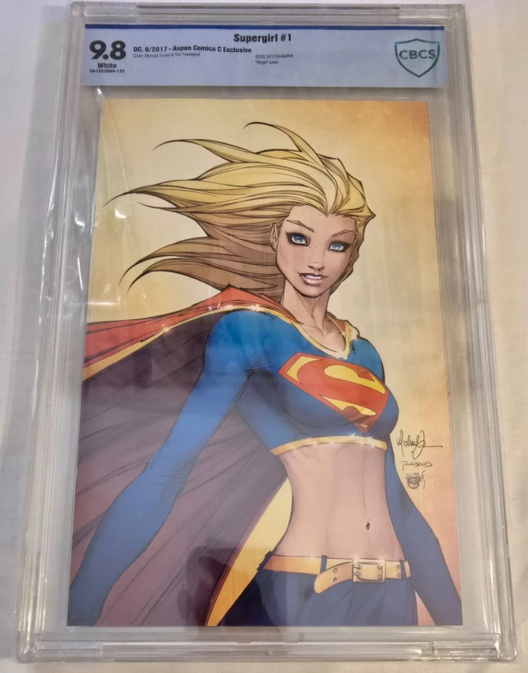 Supergirl 1 CBCS not CGC 9.8 Michael Turner Aspen Virgin Cover DC Comics - Image 1 of 1