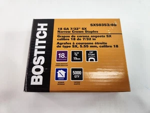 Dewalt SX50353/4G 5.000 Heftklammern 3/4" x 7/32" 18 Stärke Oberfläche Klammern Neu - Bild 1 von 7