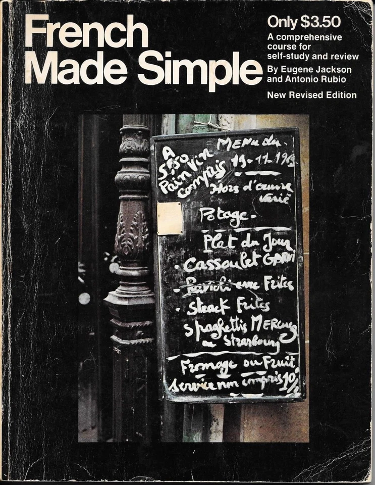 FRENCH MADE SIMPLE by Eugene Jackson and Antonio Rubio Revised Edition 1974 - Image 1 of 1