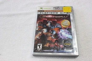 MechAssault Platinum Hits Original Xbox Cib getestet und funktionsfähig - Bild 1 von 5