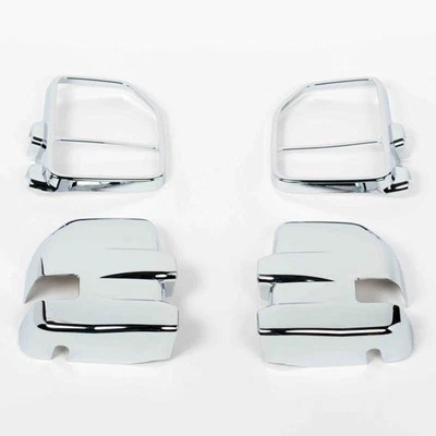 Putco 401162 铬镜罩适用于 F150 F250 F350 Super Duty 带牵引镜 — 第 1/4 张图片