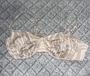 Wild Fable Damen Größe M Medium Bügel Bralette Bikini Oberteil Animal Print - Bild 1 von 7