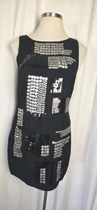Bebe verziertes Y2K Trina Kleid Large Neu mit Etikett - Bild 1 von 8